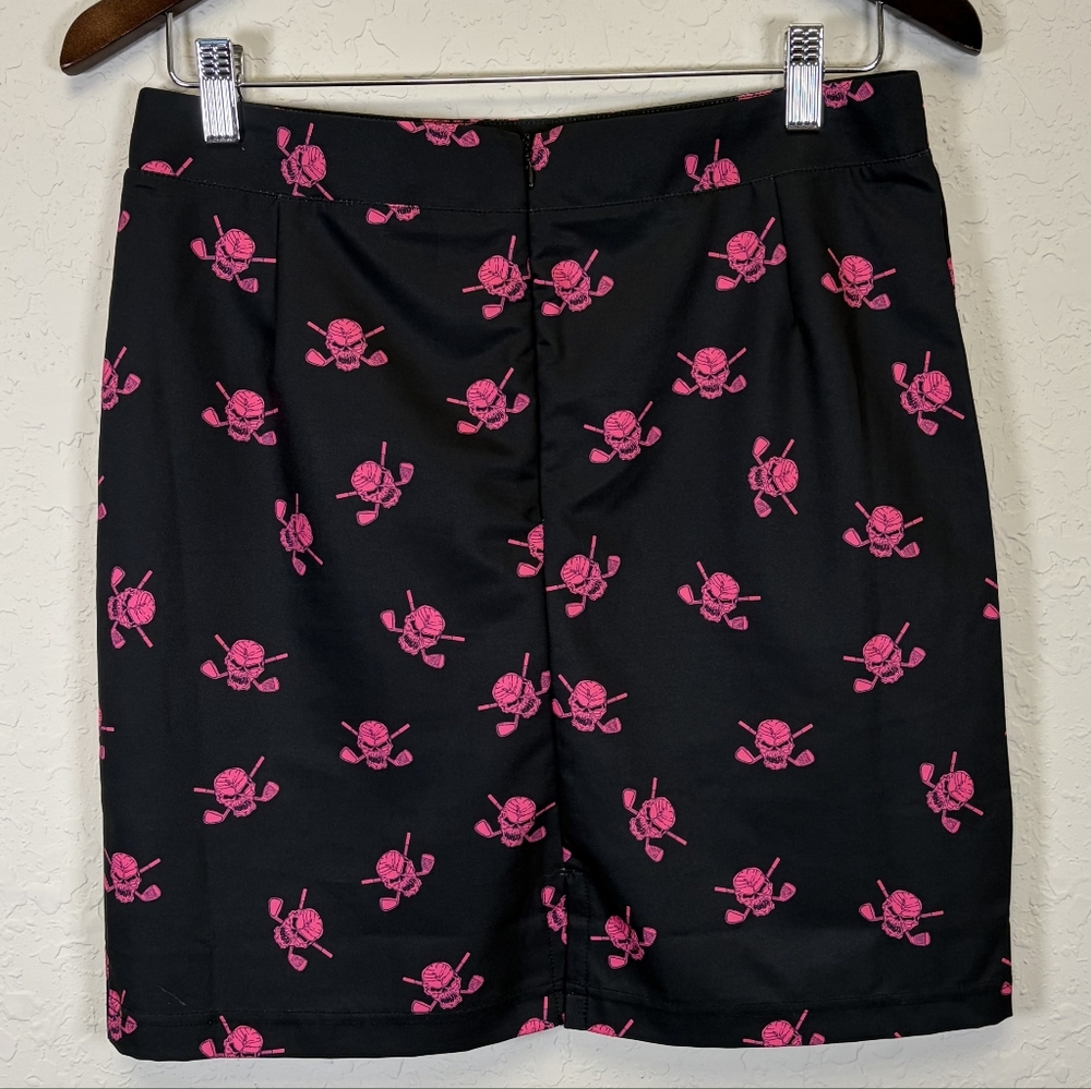 Tattoo Golf Skull Skort, Size 8